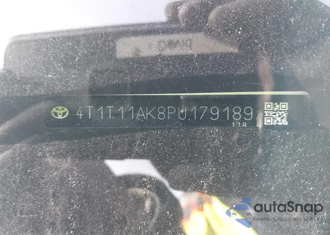 2023 Toyota Camry Se Nightshade Edition from USA, damaged, VIN 4T1T11AK8PU179189